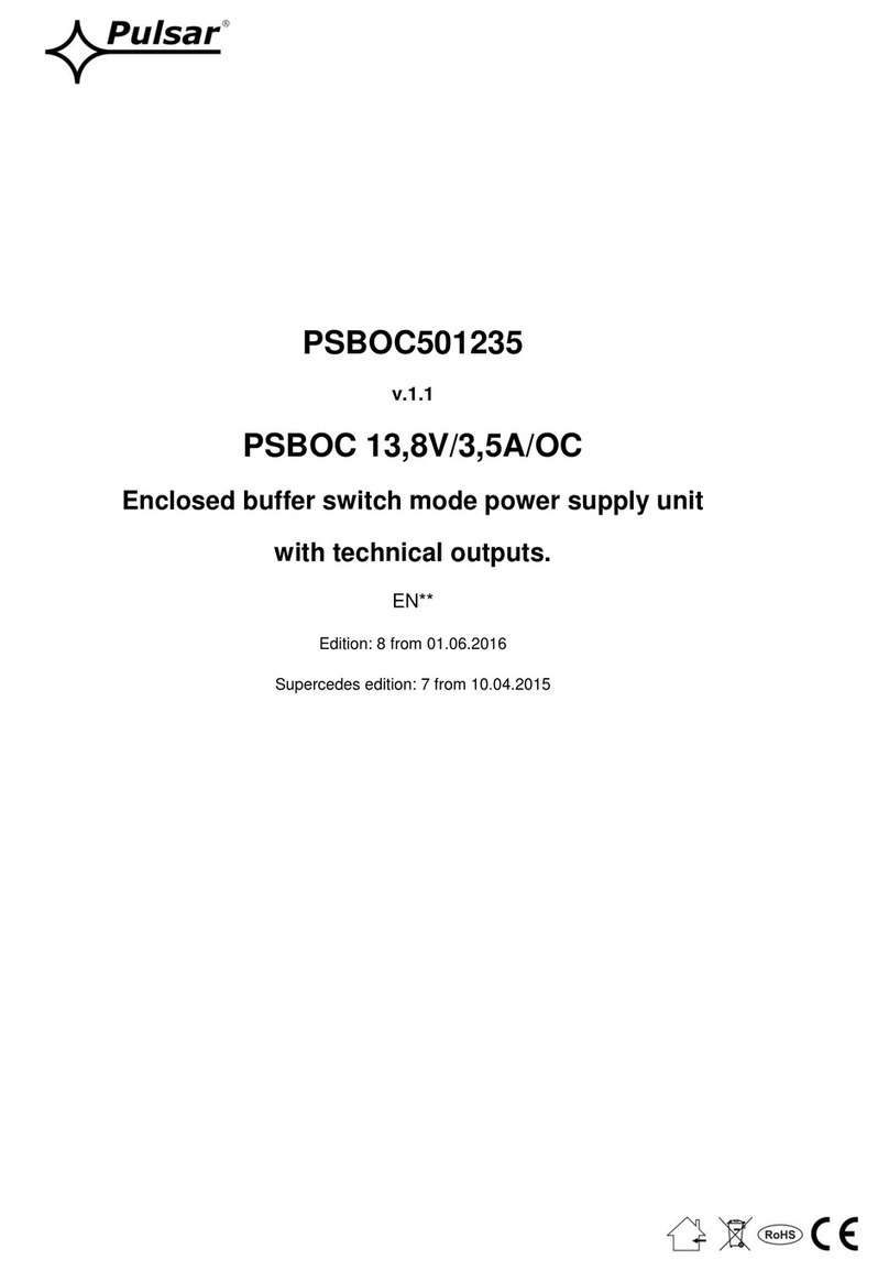 Pulsar PSBOC501235 User manual
