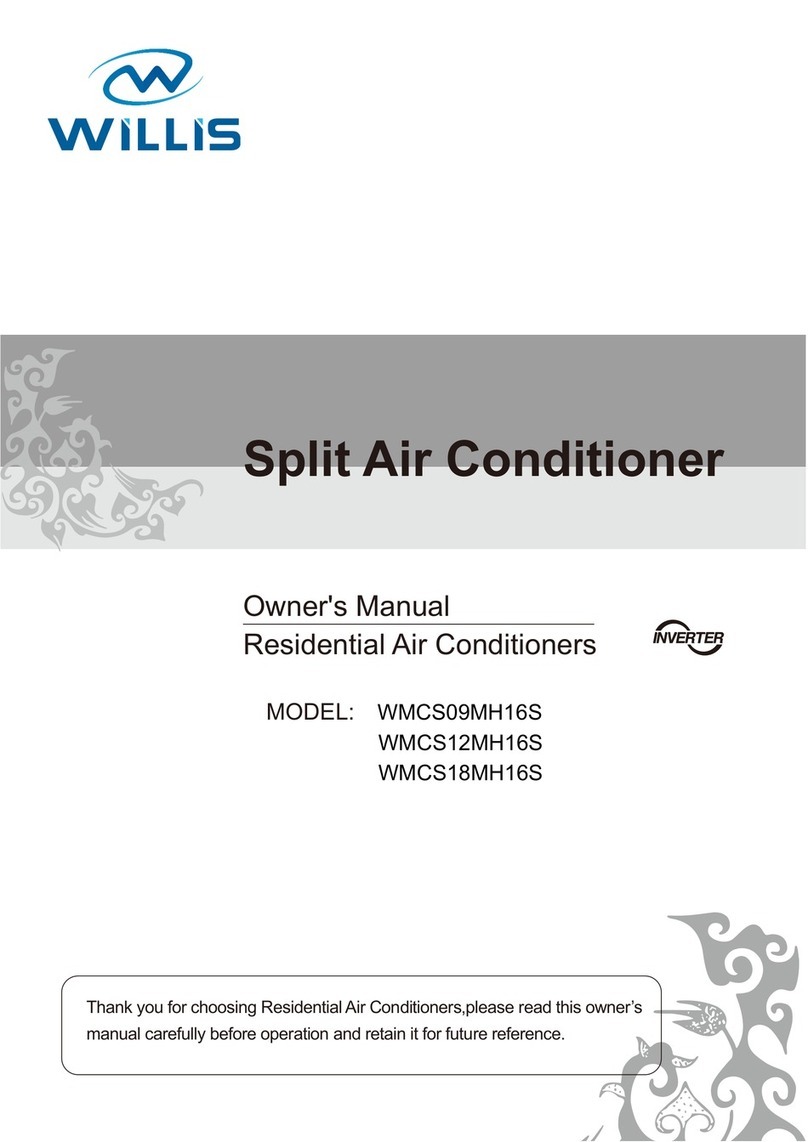 Willis WMCS09MH16S User manual Willis WMCS09MH16S User manual