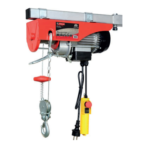 MW TOOLS SH125/250 manual