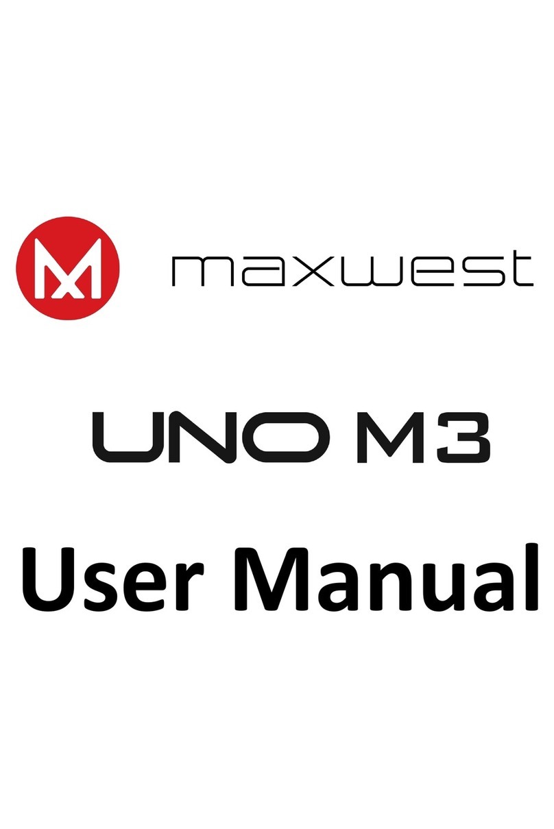MaxWest UNOM3 user manual