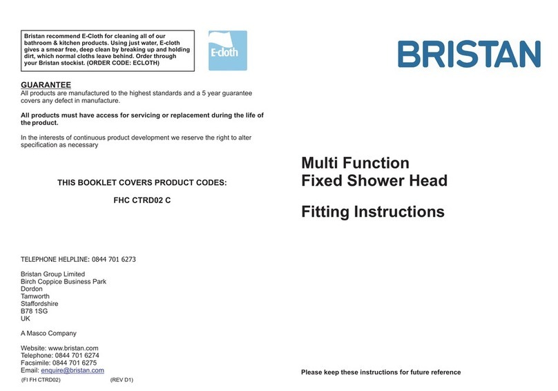 Bristan FHC CTRD02 C User manual
