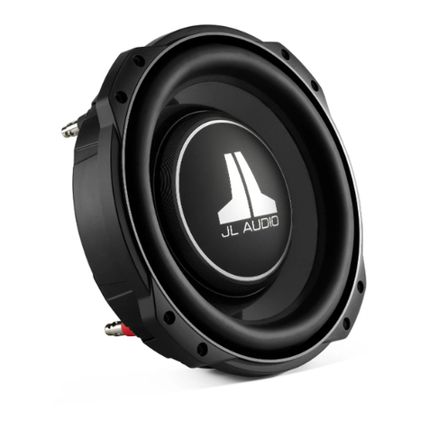 JL Audio 12TW3-D4 User manual