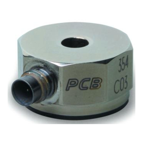 PCB Piezotronics M354C03 User manual