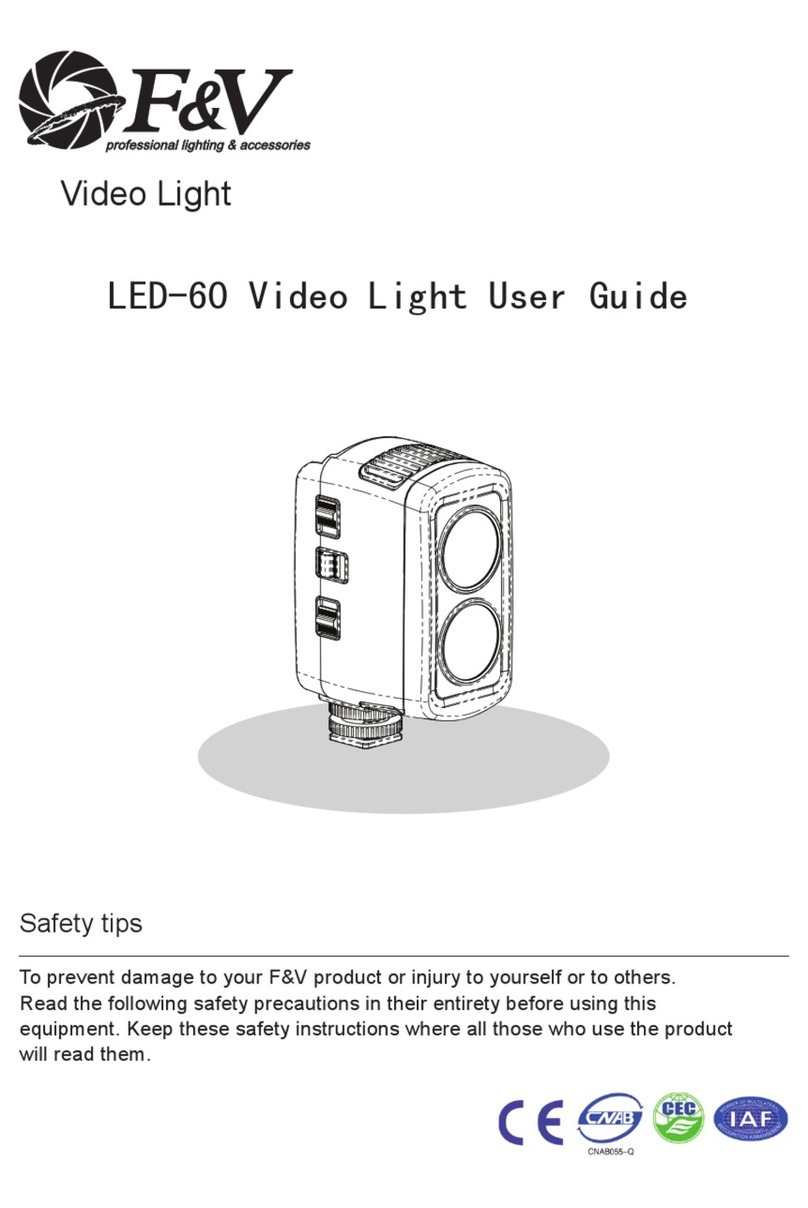 F&V LED-60 user guide