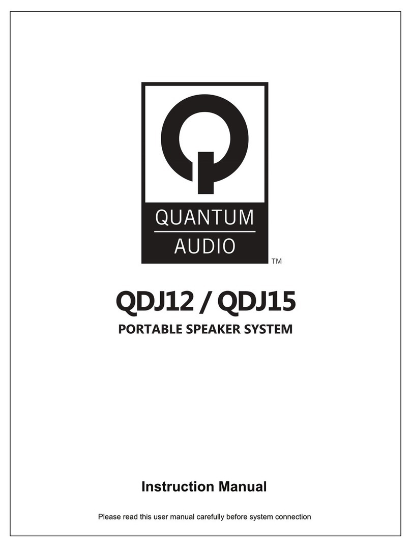 DB Research Quantum Audio QDJ12 User manual