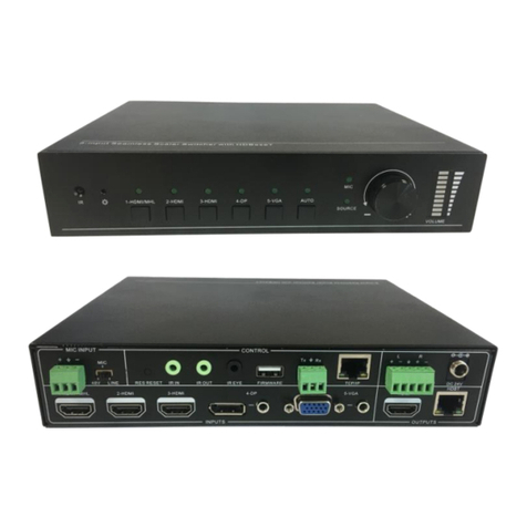 AVDIS GeMNeXT PS-5IN-SCALER User manual