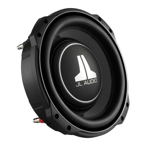 JL Audio 10TW3-D8 User manual