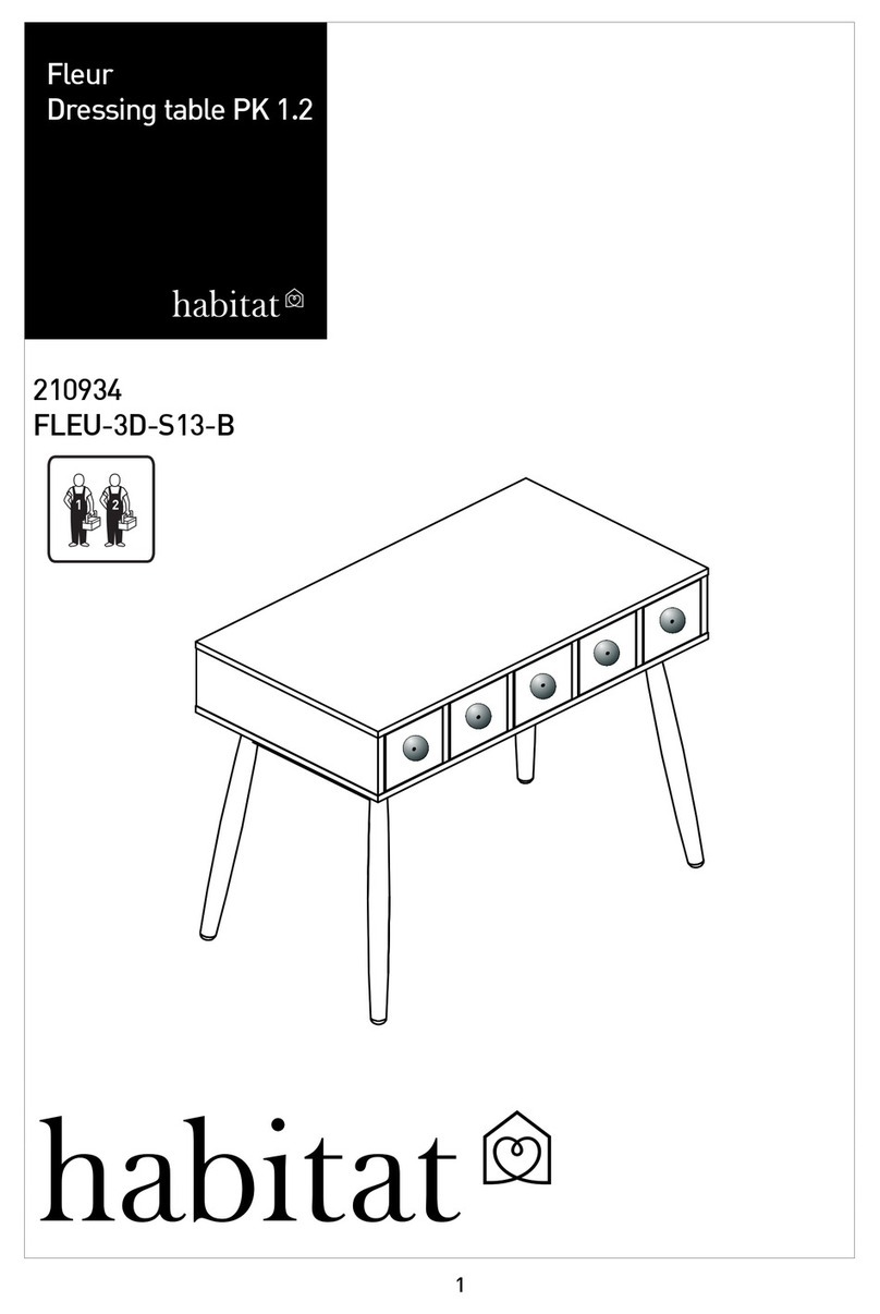 Habitat Fleur FLEU-3D-S13-B User manual