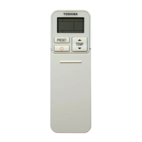 Toshiba RBC-AXU31C-E User manual