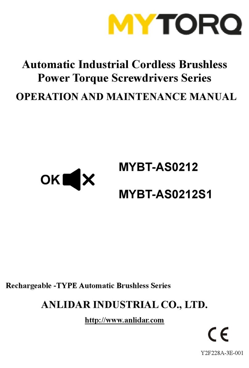 ANLIDAR MYTORQ MYBT-AS0212 User manual ANLIDAR MYTORQ MYBT-AS0212 User manual