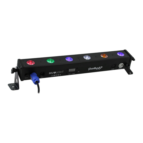 involight Paint BAR HEX6P user manual