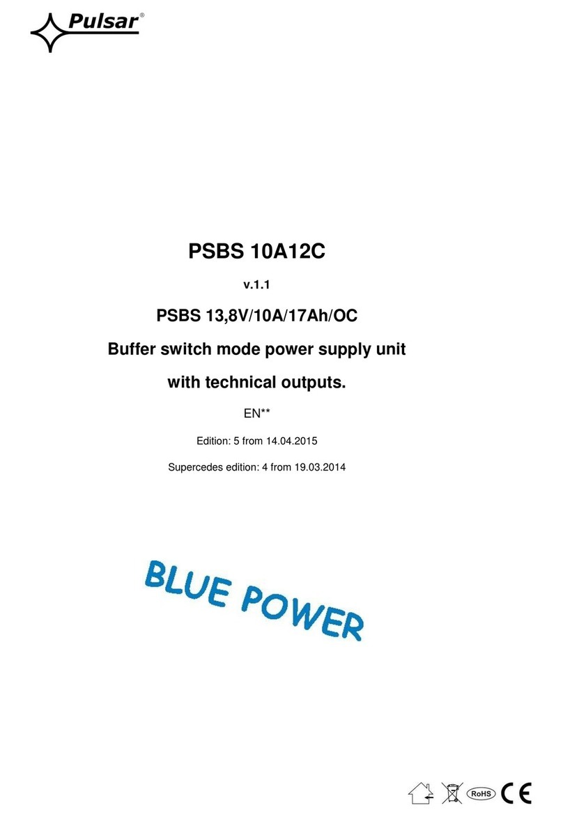 Pulsar PSBS 10A12C User manual