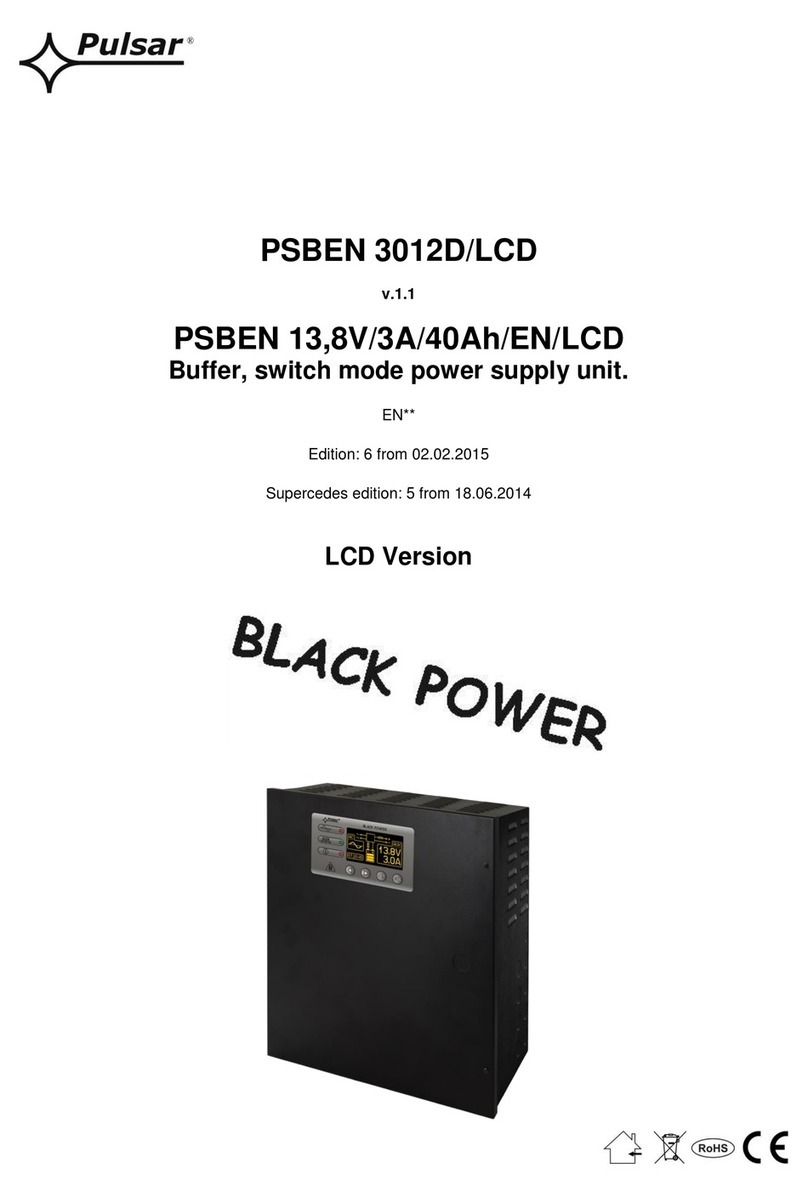 Pulsar PSBEN 3012D/LCD manual