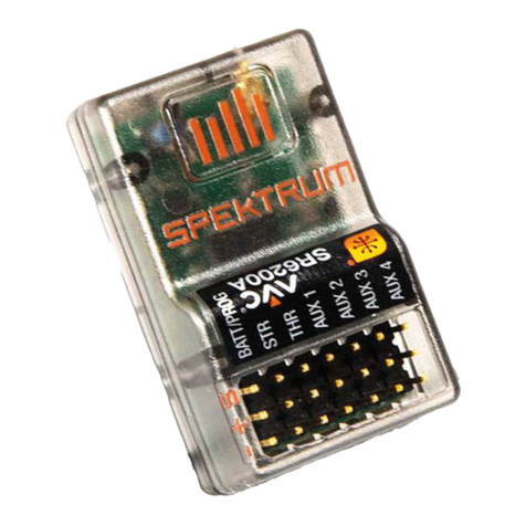Horizon Hobby Spektrum Smart Technology SR6200A instruction manual