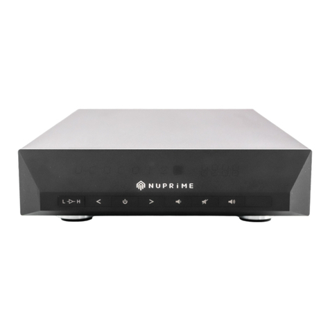 NuPrime DAC-10HSE User manual