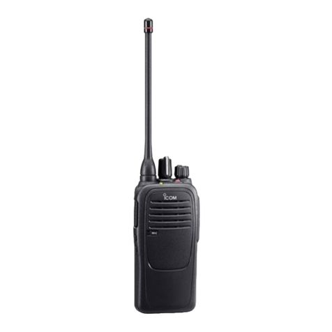 Icom ic-f2000d series User manual