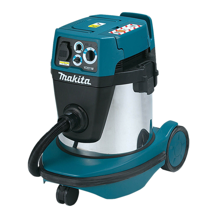 Makita VC2211MX1 User manual