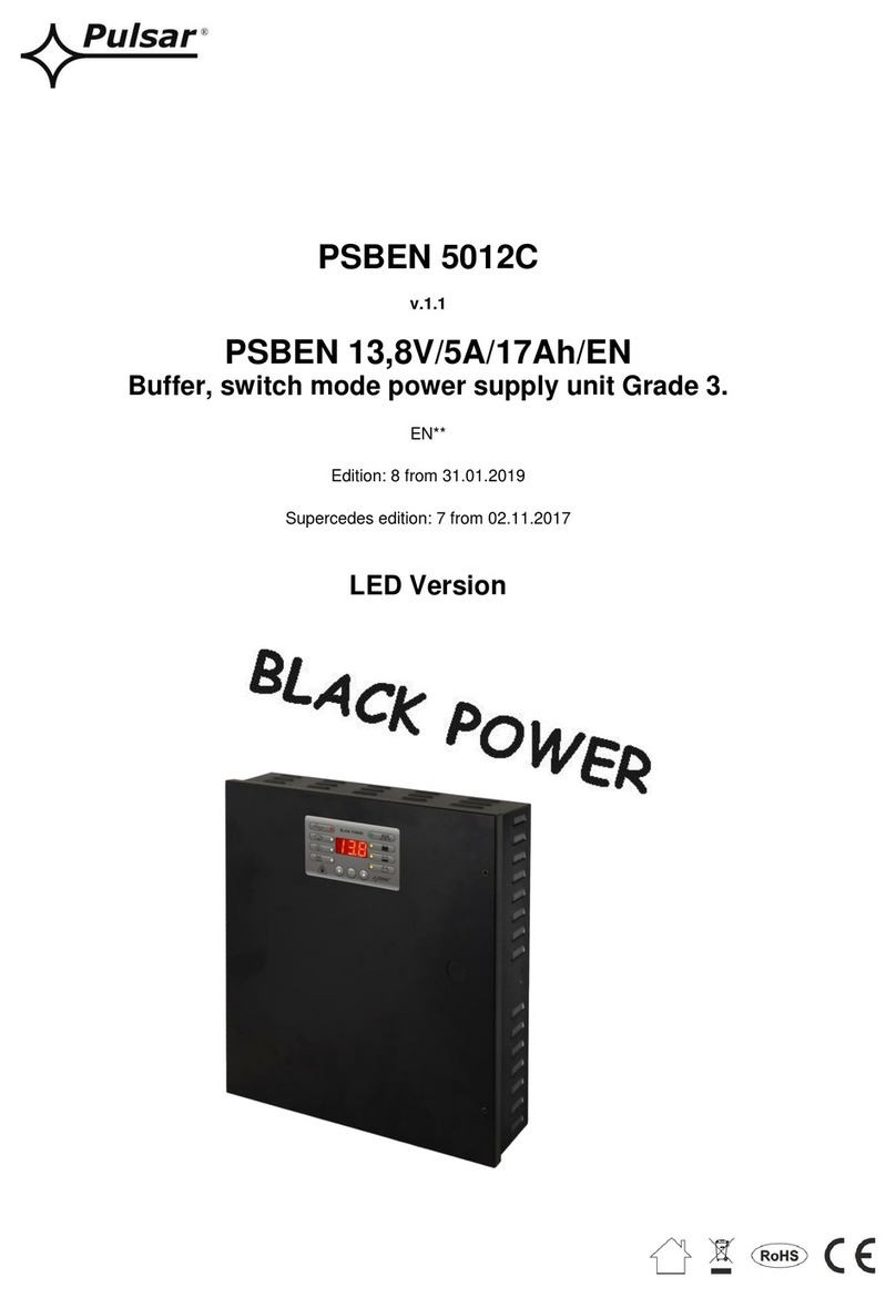 Pulsar PSBEN 5012C User manual