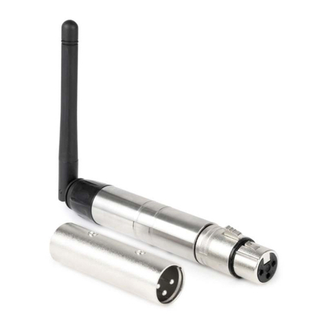 Beamz BBP W-DMX User manual
