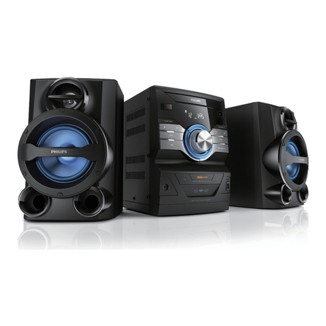 Philips FWM2200 User manual