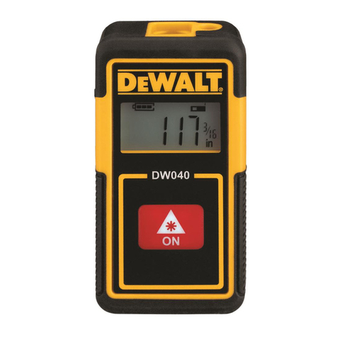 DeWalt DW040 User manual