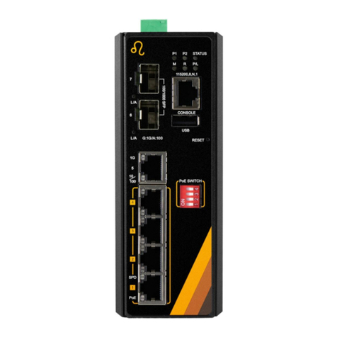 Leonton BG5-0702-SFP Series User manual Leonton BG5-0702-SFP Series User manual