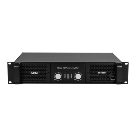 DAD DP1000 User manual