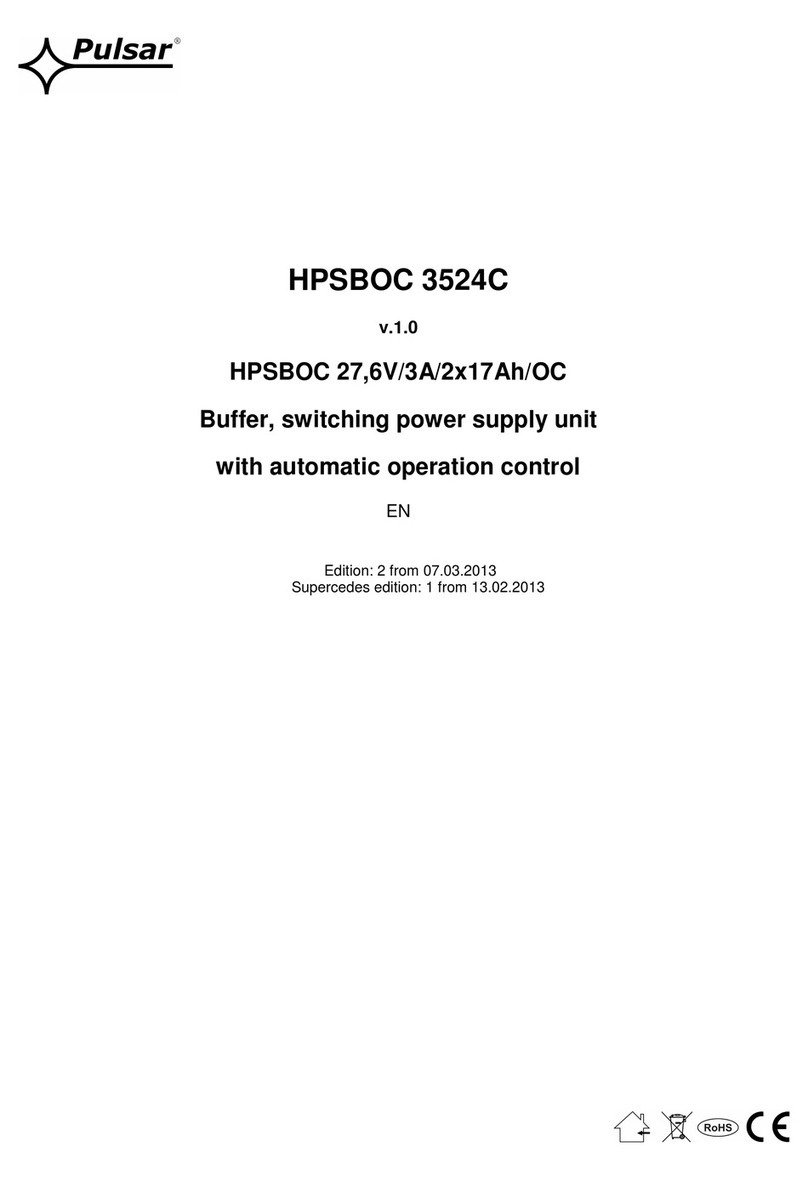 Pulsar HPSBOC 3524C User manual