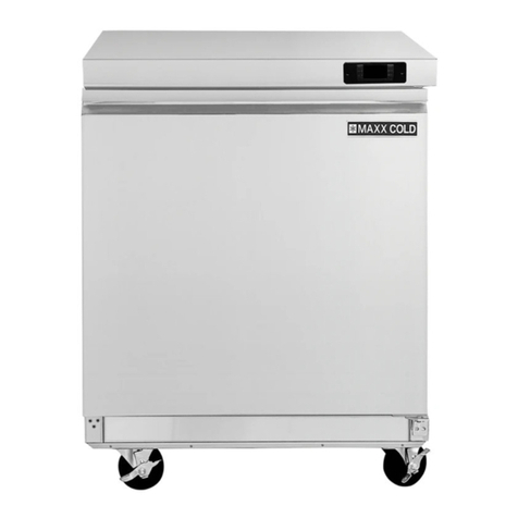 Maxx Cold SELECT MXSR29U SERVICE, INSTALLATION AND OPERATION MANUAL