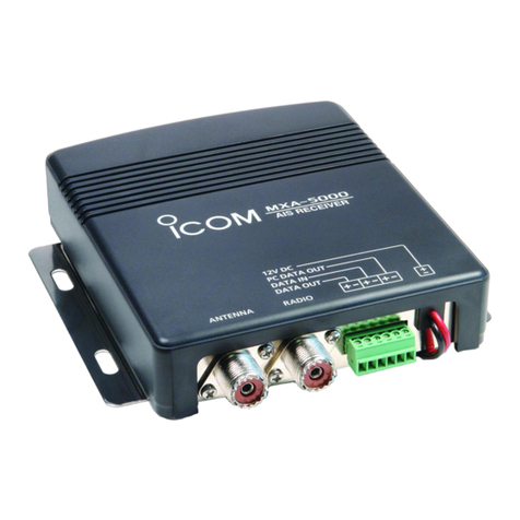 Icom MXA5000 01 User manual