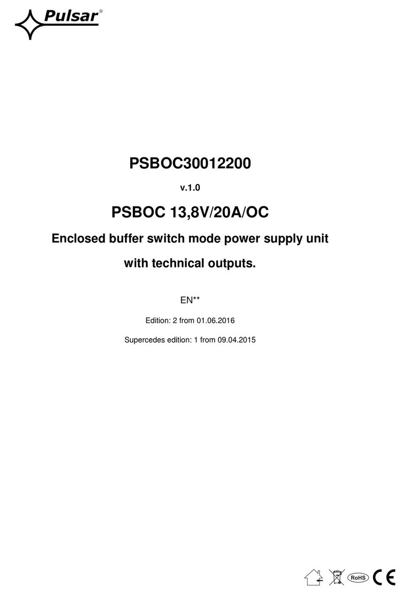 Pulsar PSBOC30012200 manual