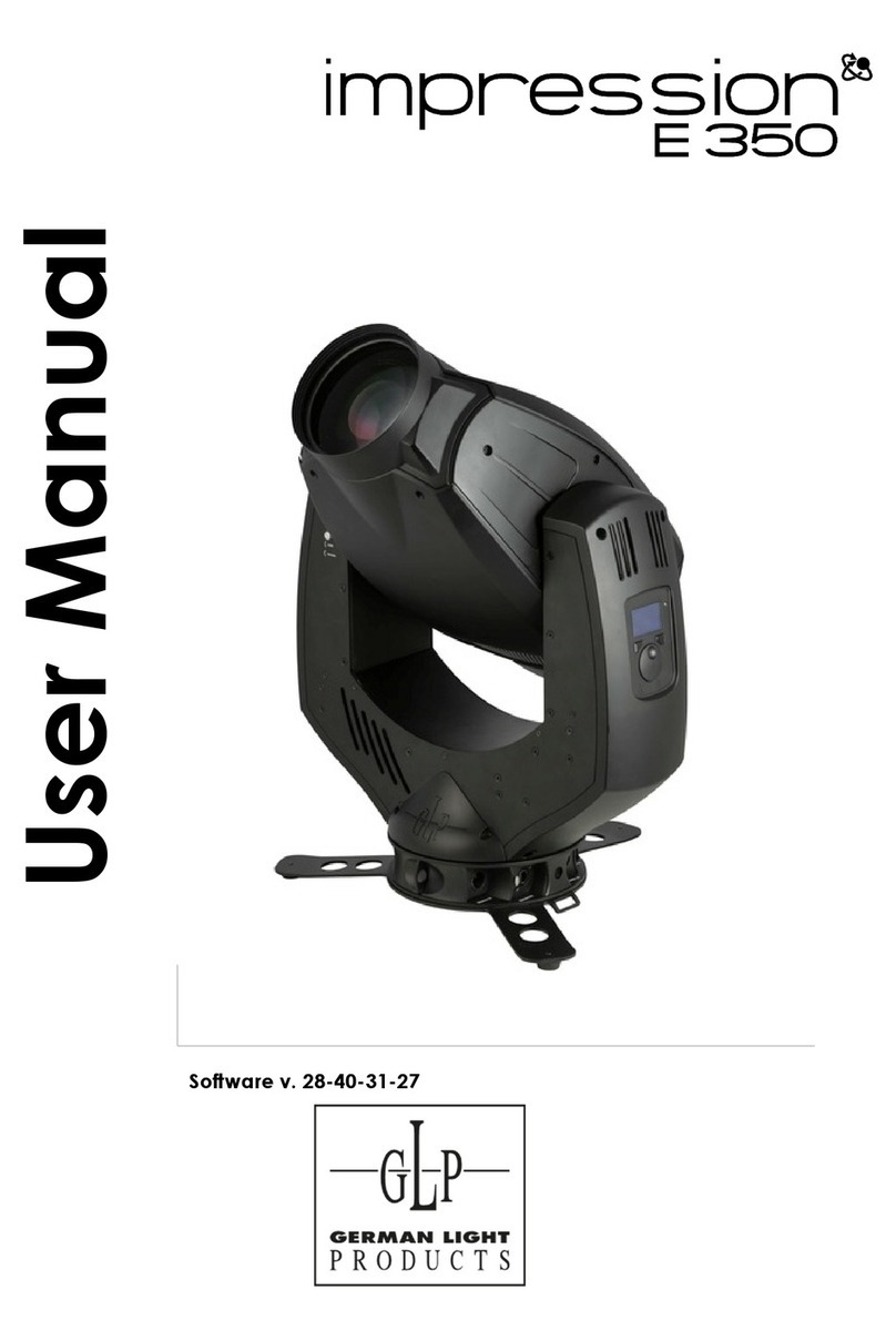 GLP inmpression E 350 User manual