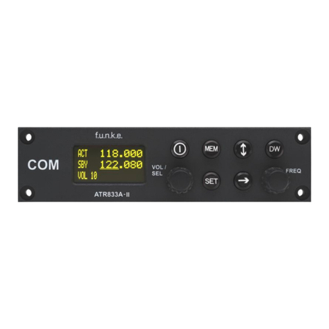 F.u.n.k.e. ZATR833A-II-OLED Operation and installation instruction