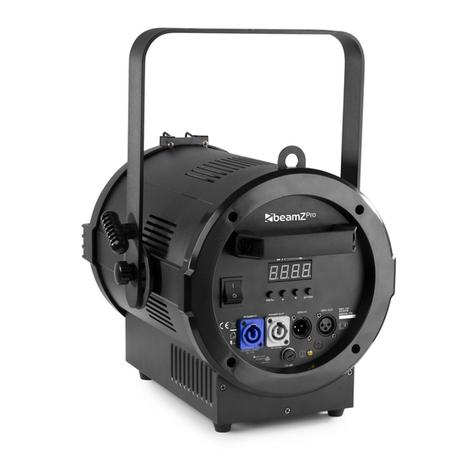 Beamz Pro BTF200Z Fresnel Zoom user manual Beamz Pro BTF200Z Fresnel Zoom user manual