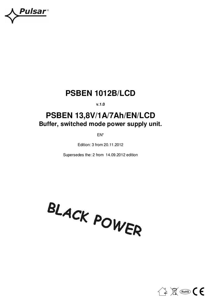 Pulsar PSBEN 1012B/LCD manual