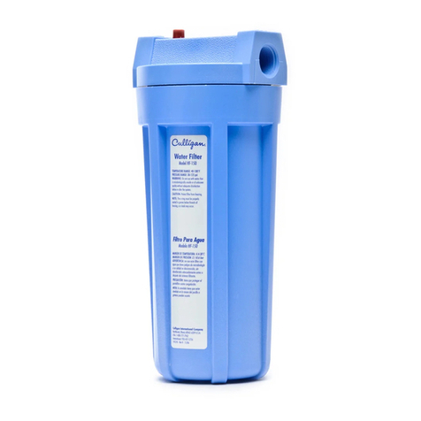 Culligan HF-150 Installation and operating instructions