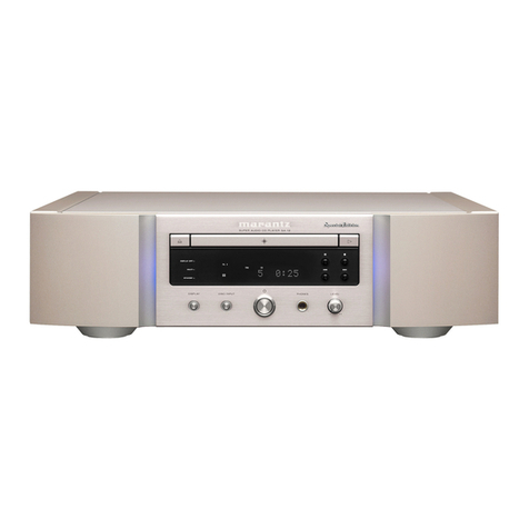 Marantz SA-12 SE User manual
