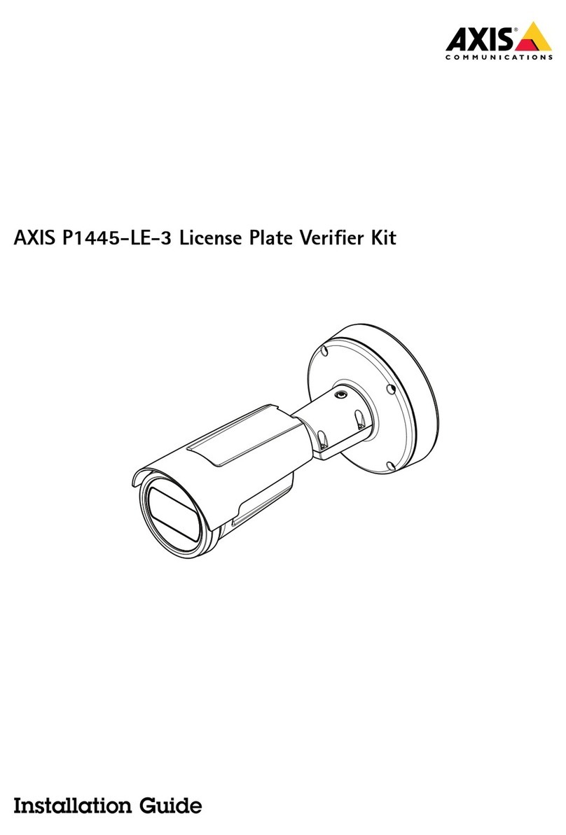 Axis 01573-001 User manual