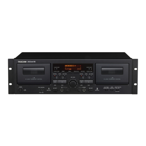 Teac 202MK7 User manual