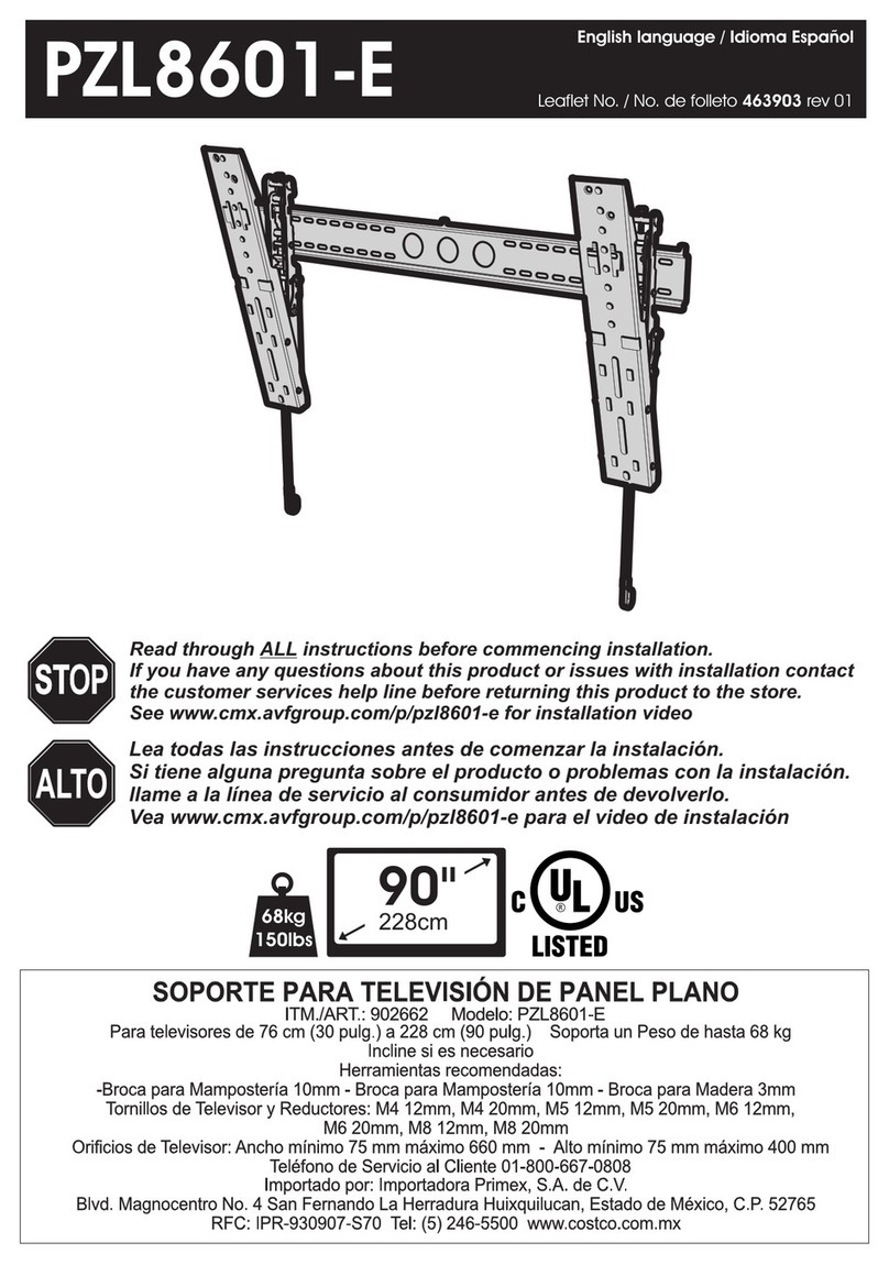 AVF Group PZL8601-E User manual