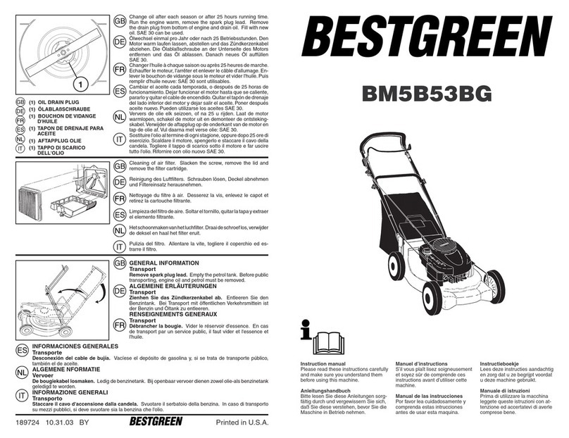 Bestgreen BM5B53BG instruction manual
