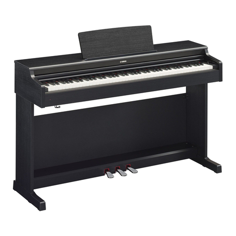 Yamaha Arius YDP-164 owner's manual