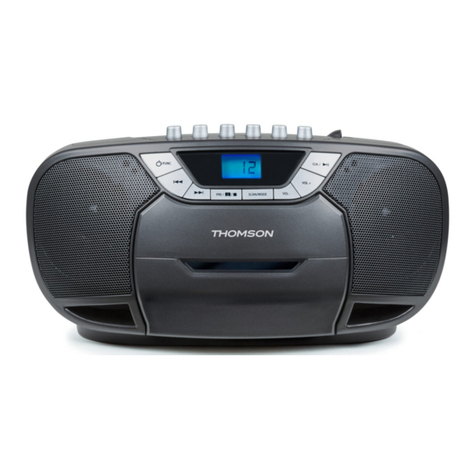 THOMSON RK102CD User manual