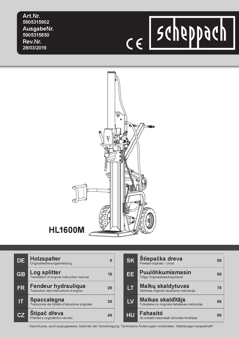 Scheppach HL1600M Instructions for use