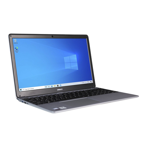 UMAX Technologies visionbook 15Wu-i3 User manual UMAX Technologies visionbook 15Wu-i3 User manual