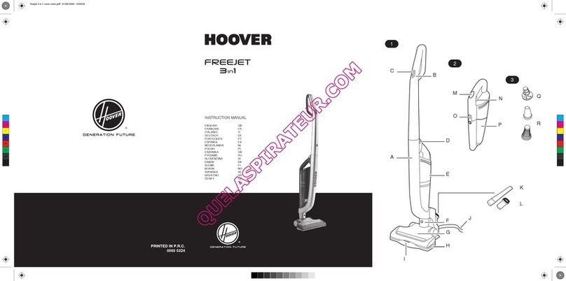 Hoover FJ180WV2 User manual