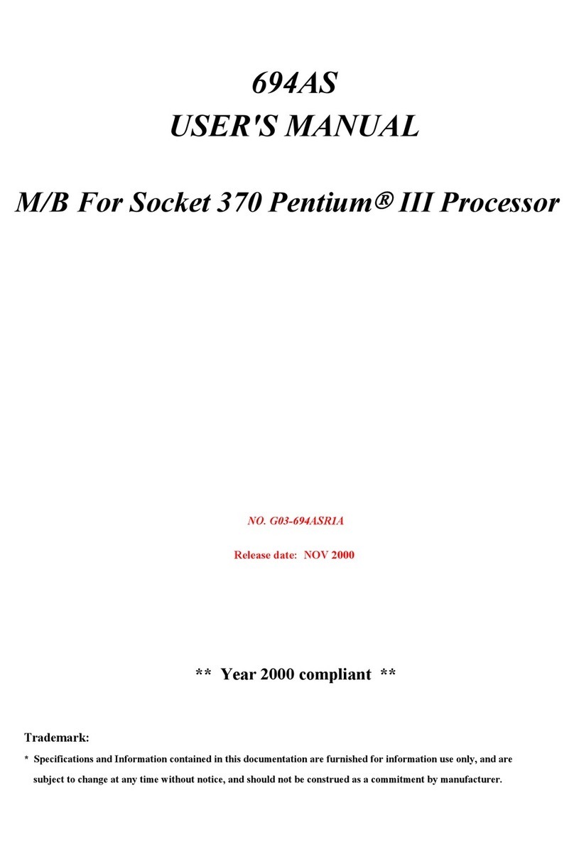 JETWAY 694AS User manual