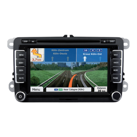 Audiodesign ESX VN720 VW-U1 owner's manual
