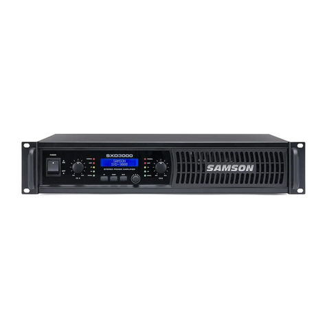 Samson SXD Series User manual