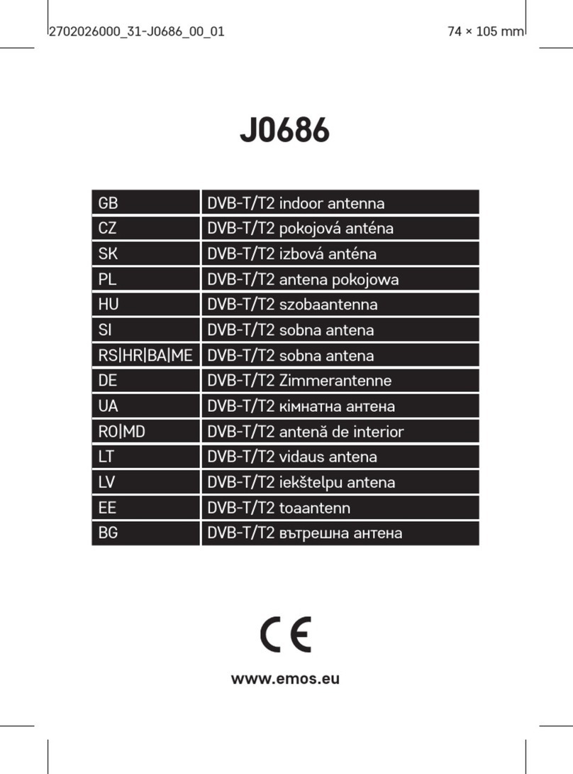 Emos J0686 quick start guide Emos J0686 quick start guide
